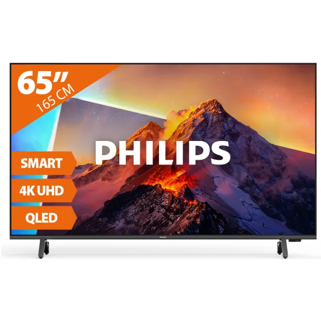 Philips 65PQS8601 qled-tv zwart, foto 2