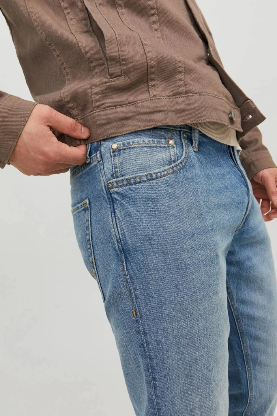 Jack & Jones JEANS INTELLIGENCE tapered jeans - blauw denim, foto 6