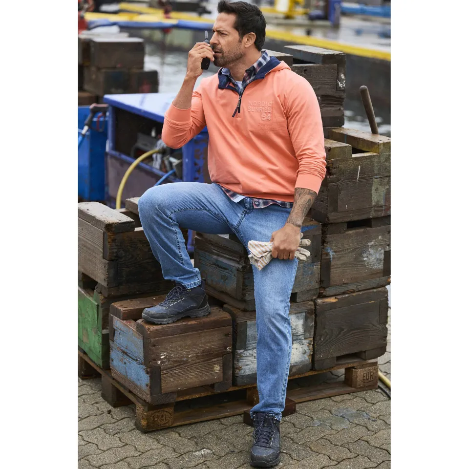Jan Vanderstorm hoodie KORBENKT Plus oranje, foto 4