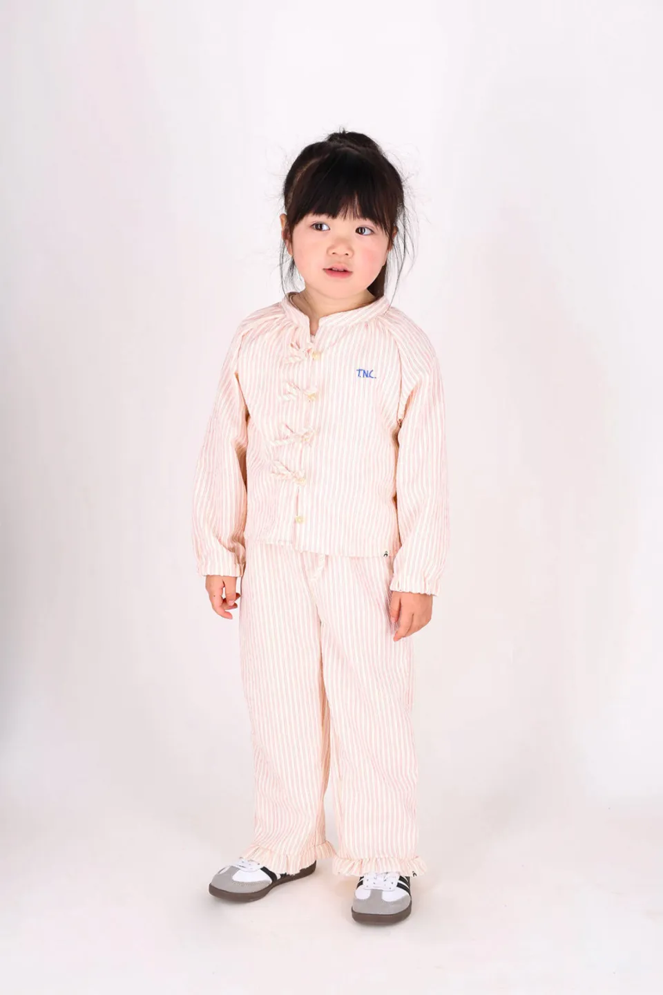 The New Chapter gestreepte blouse roze, foto 4