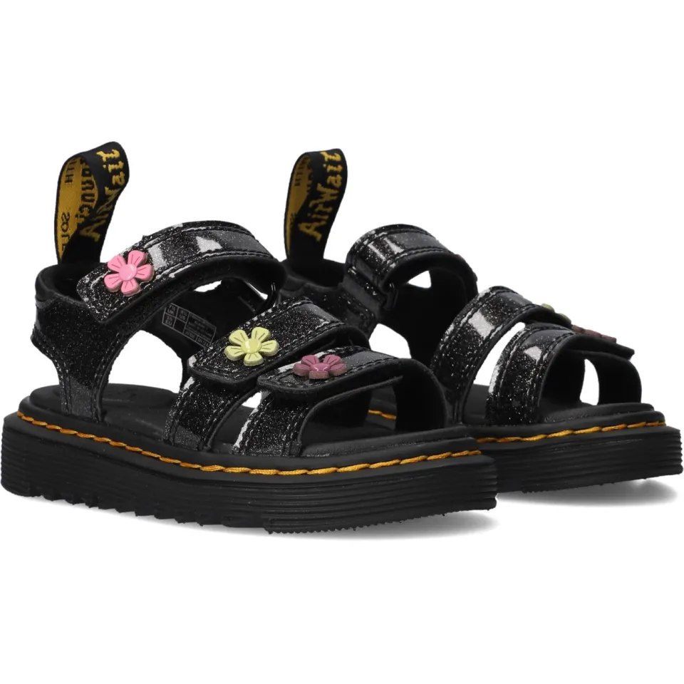 Dr. Martens Klaire T/J sandalen zwart, foto 4