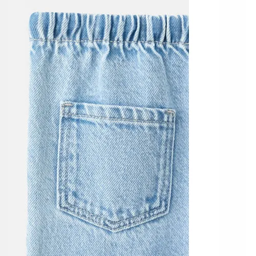 Mango Kids straight leg jeans - lichtblauw, foto 2