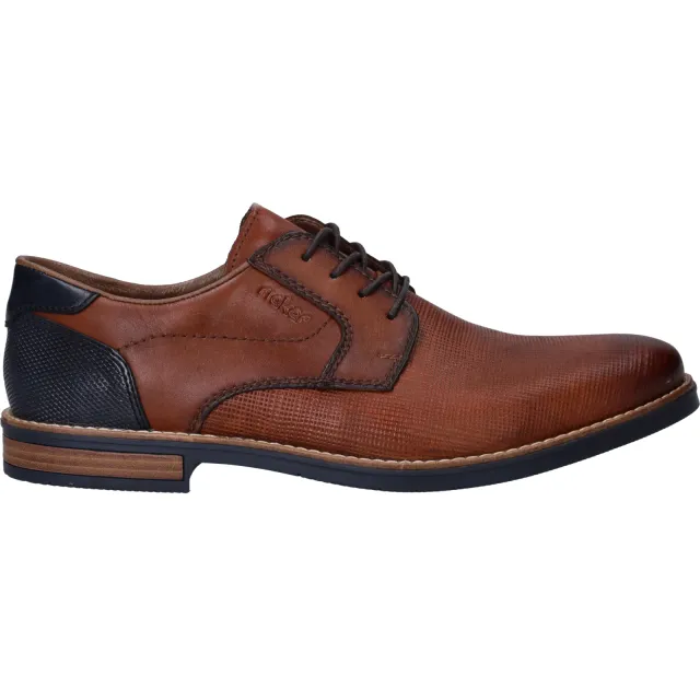 Rieker veterschoen cognac