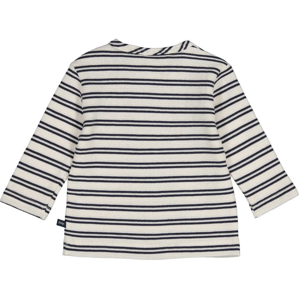 Feetje Built for Fun gestreepte longsleeve marineblauw, foto 2