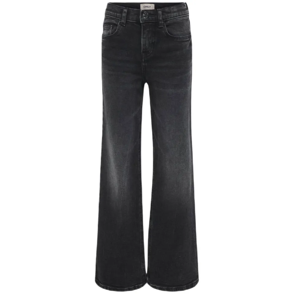 KIDS ONLY GIRL wide leg jeans - zwart, foto 3