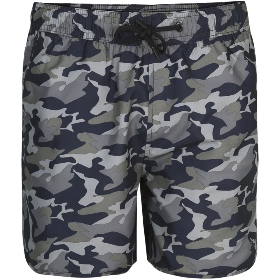 Pierre Cardin Zwembroeken Camo Swim Short Grijs
