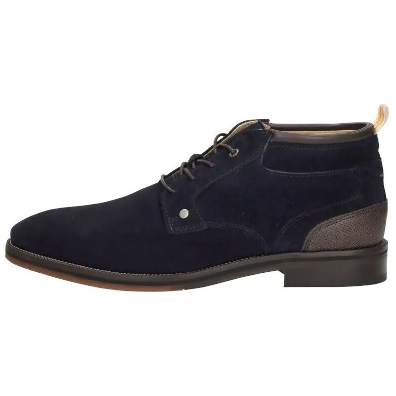 Sub55 Gekleed Hoog veterboots blauw, foto 2