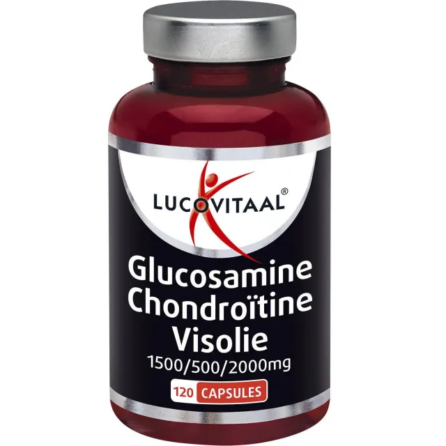 Lucovitaal Glucosamine Chondroitine Visolie capsules