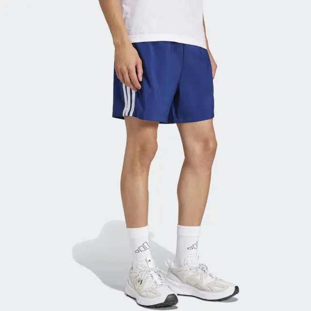 Adidas Sportswear Senior sportshort blauw/wit