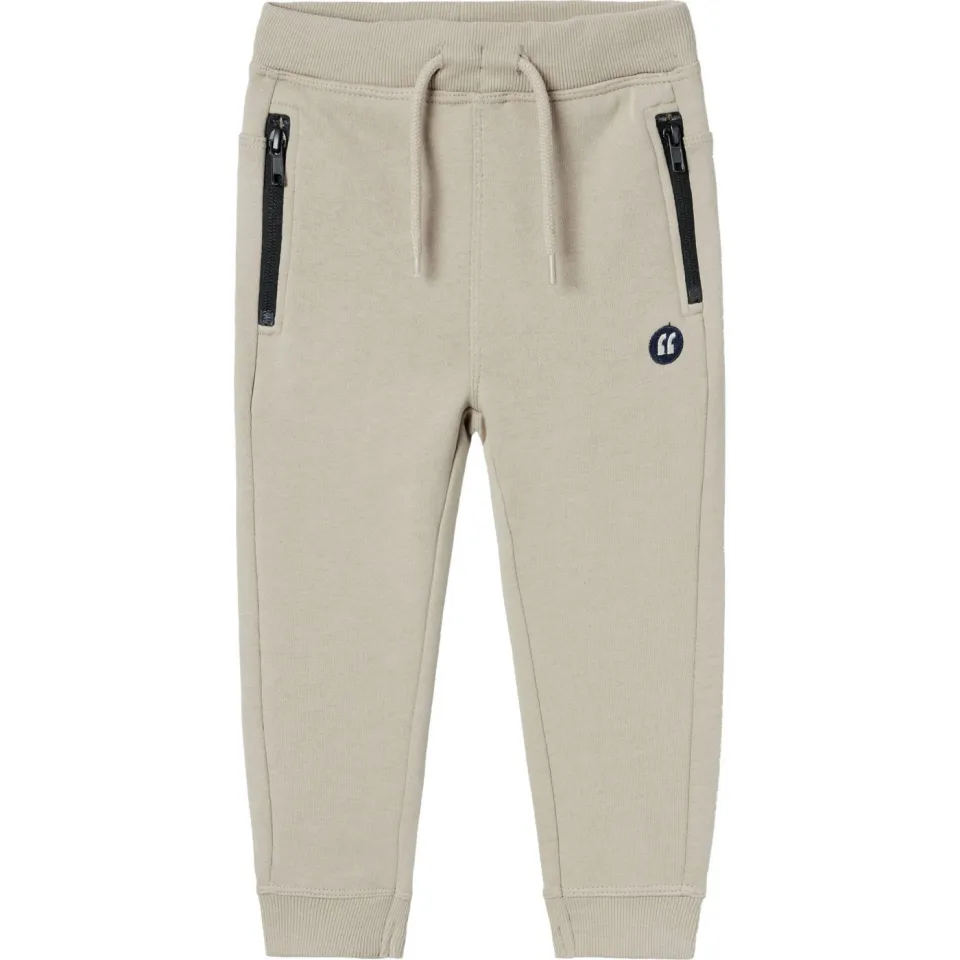 NAME IT MINI slim fit joggingbroek NMMVIMO beige, foto 2