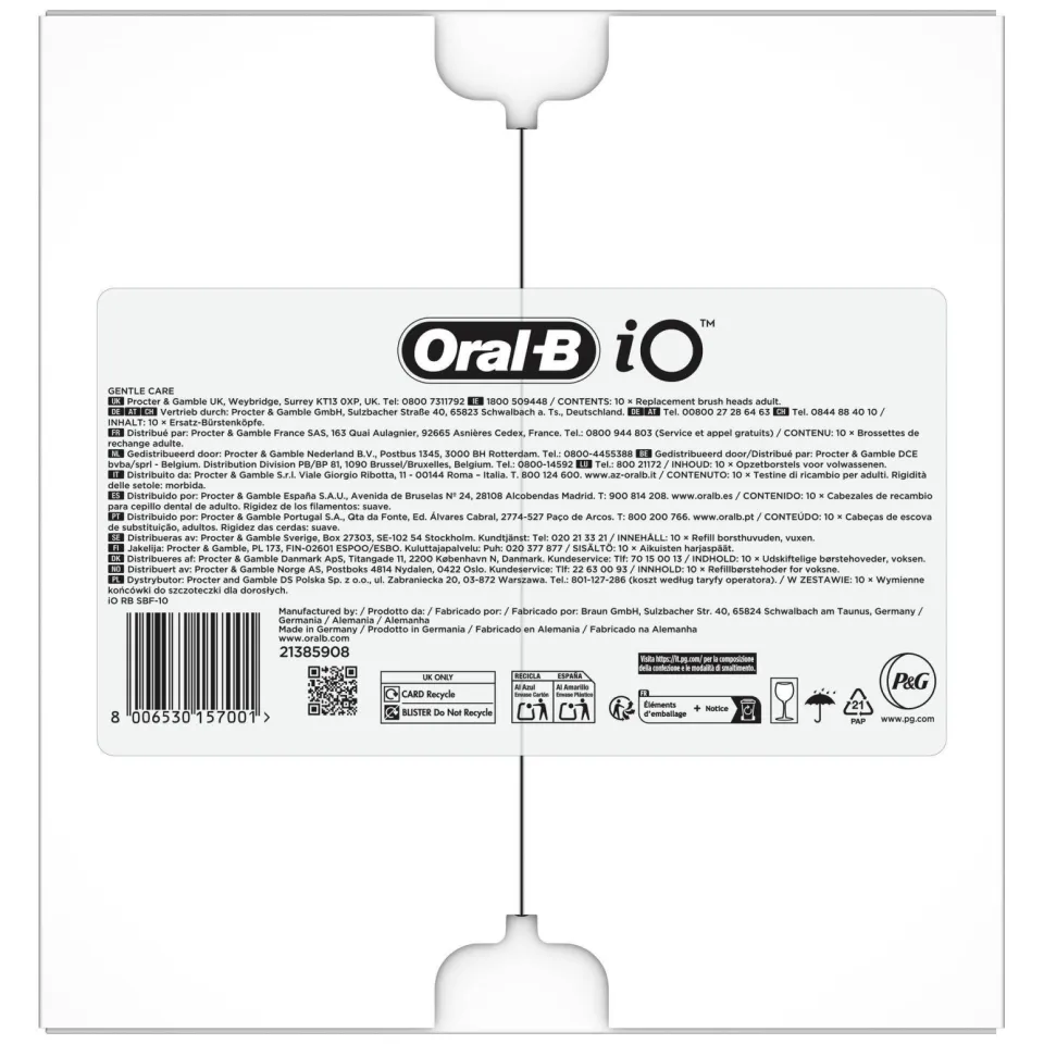 Oral-B iO Series Gentle Care Zwart - 10 stuks, foto 3