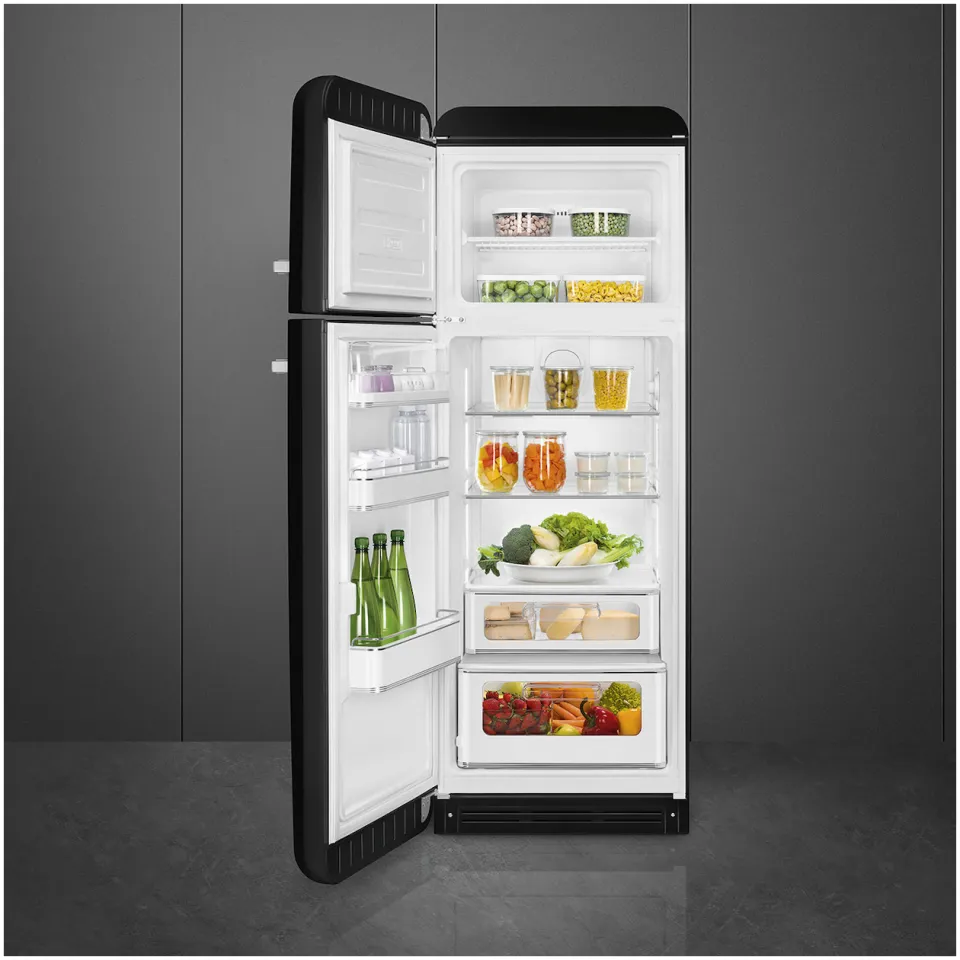 Smeg FAB30LBL6 koel-vriescombinatie zwart, foto 2