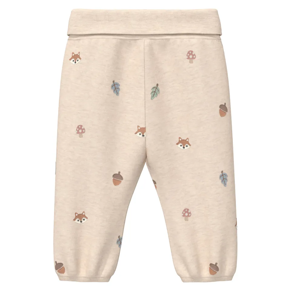 s.Oliver babybroek met print beige