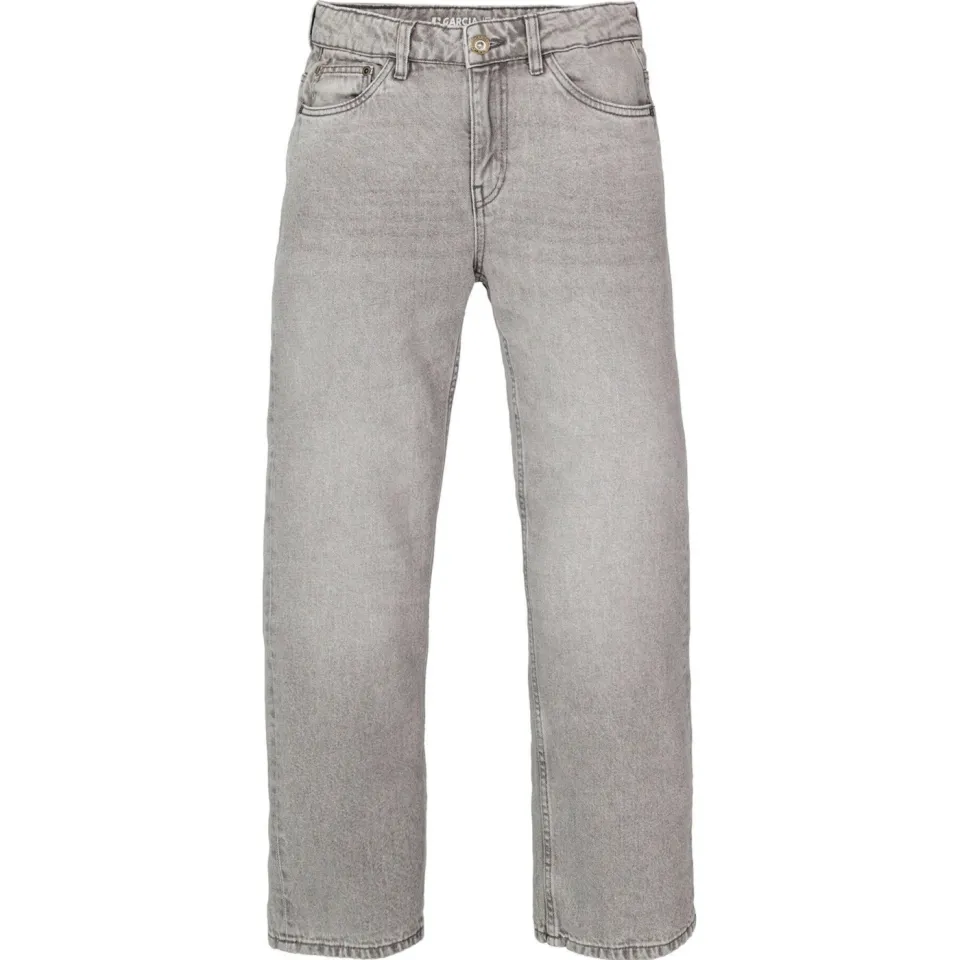 Garcia straight leg jeans grey denim, foto 3