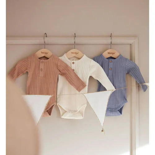 Dirkje romper - bruin/blauw/wit (set van 3), foto 3