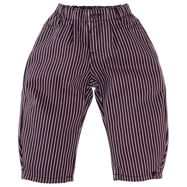 Z8 mini baggy broek Nisrine donkerrood/roze, foto 2