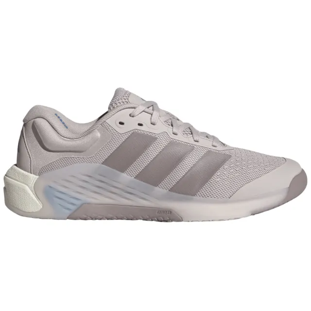 Adidas Performance Dropset mesh fitness schoenen Ecru/lila/lichtblauw