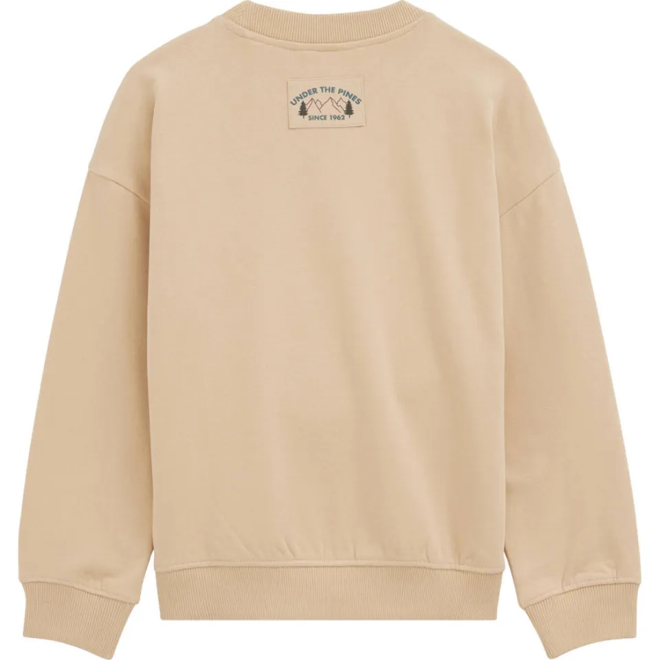 WE Fashion sweater met print - zand, foto 4