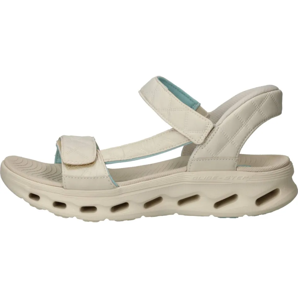 Skechers Go Walk Glide-Step 2.0 Slip-Ins Sandalen Dames Beige, foto 5