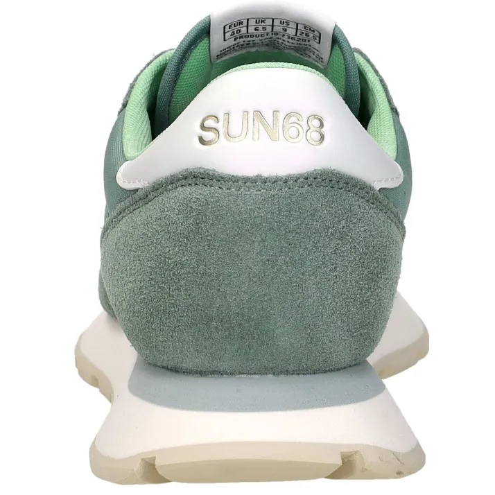 Sun68 Ally Solid lage sneakers mintgroen, foto 4