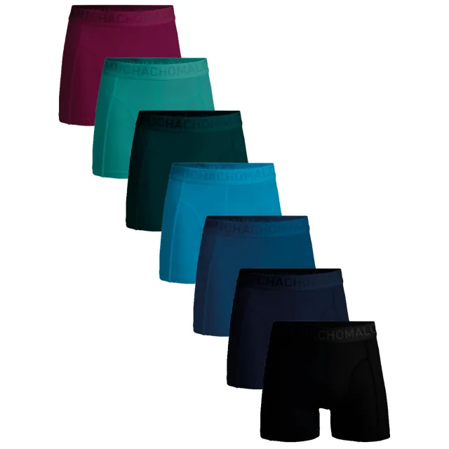 Muchachomalo Heren 7-pack Boxershorts Hello Moonlight Veelkleurig
