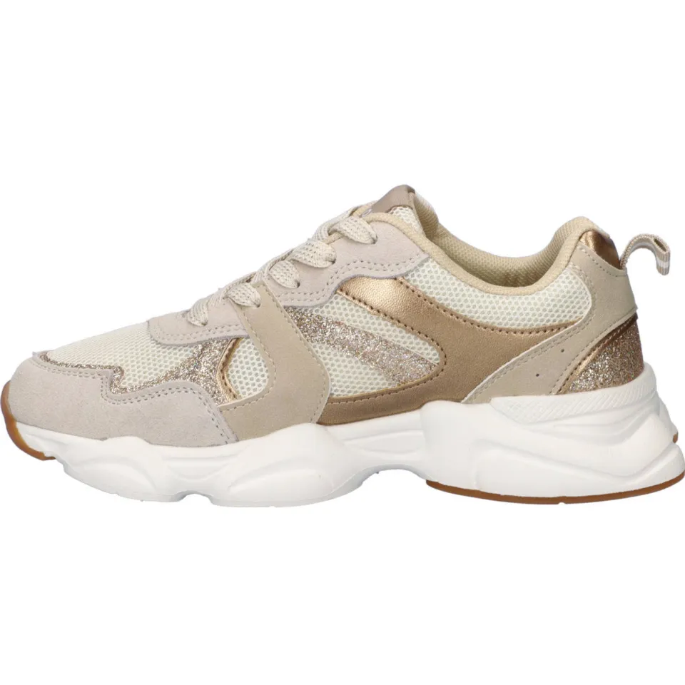 Nelson Kids sneakers beige/goud, foto 6