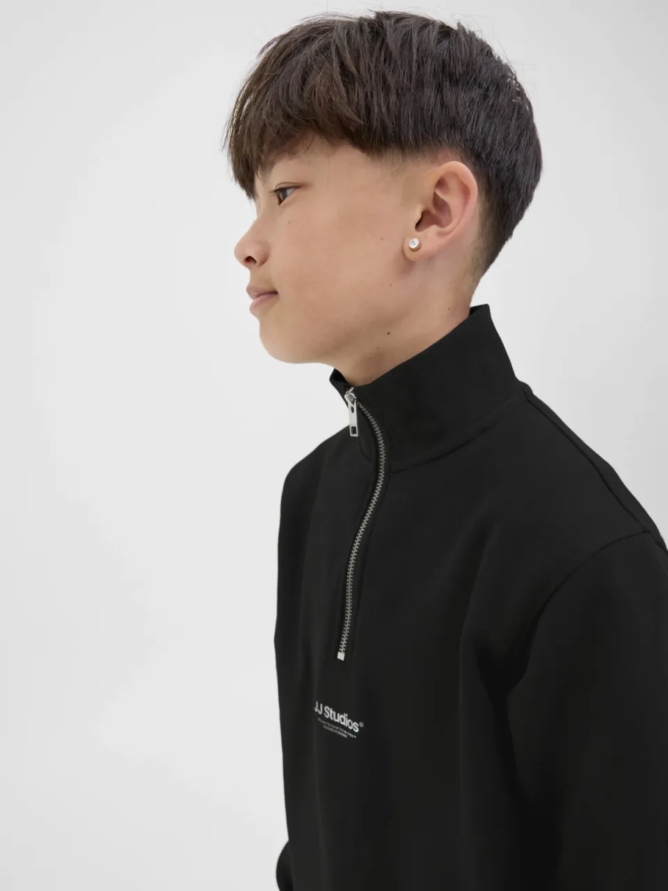 Jack & Jones JUNIOR sweater zwart, foto 3