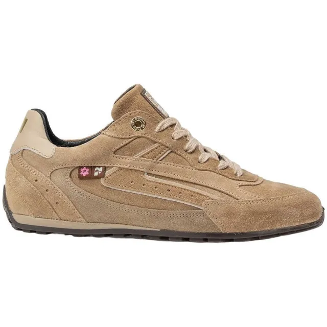 Floris Van Bommel Illvi 01.08 leren sneakers - taupe Camel