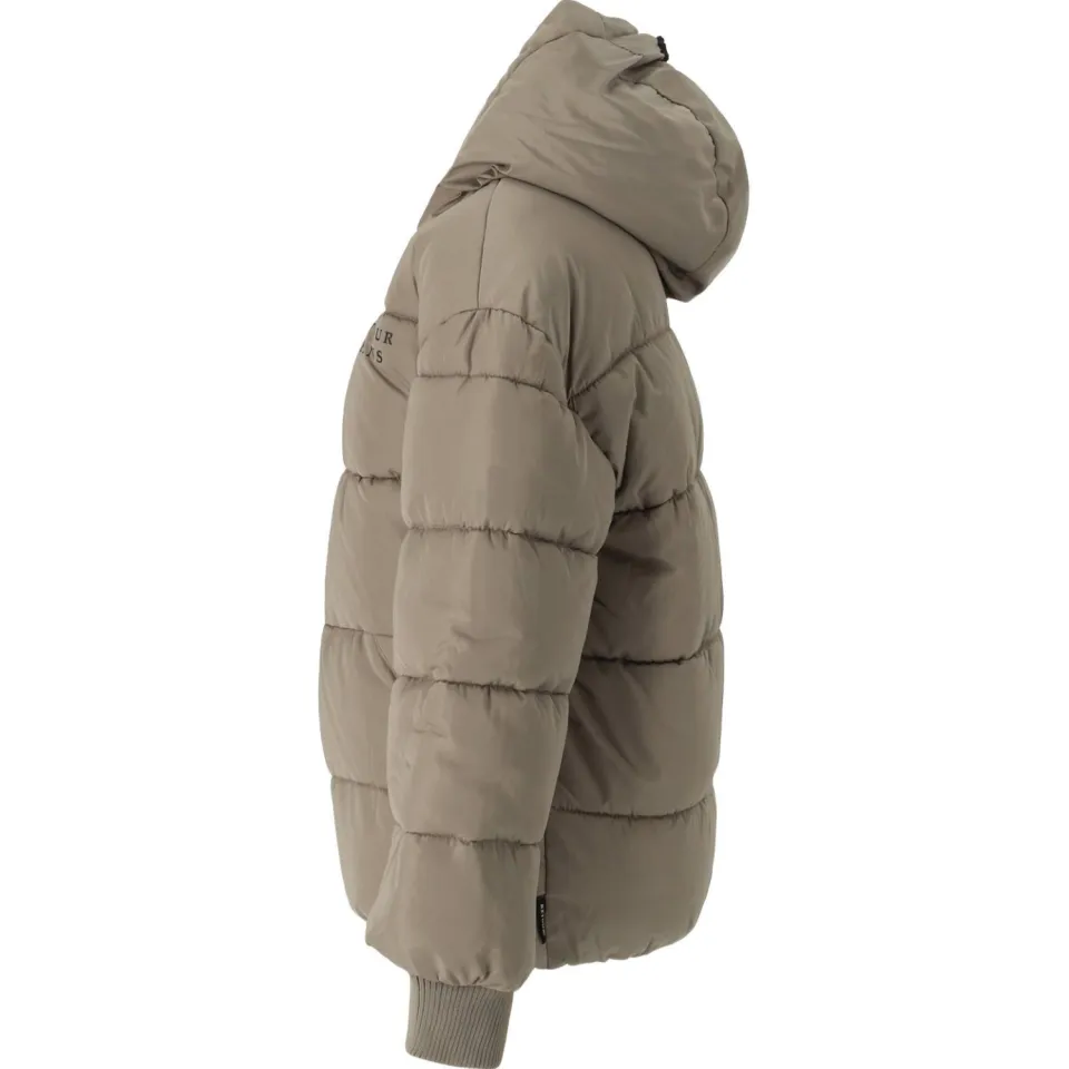 Retour Jeans Alrik winterjas taupe, foto 3
