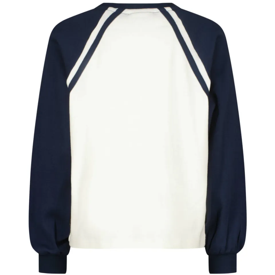 Vingino Jilouska longsleeve donkerblauw wit, foto 4