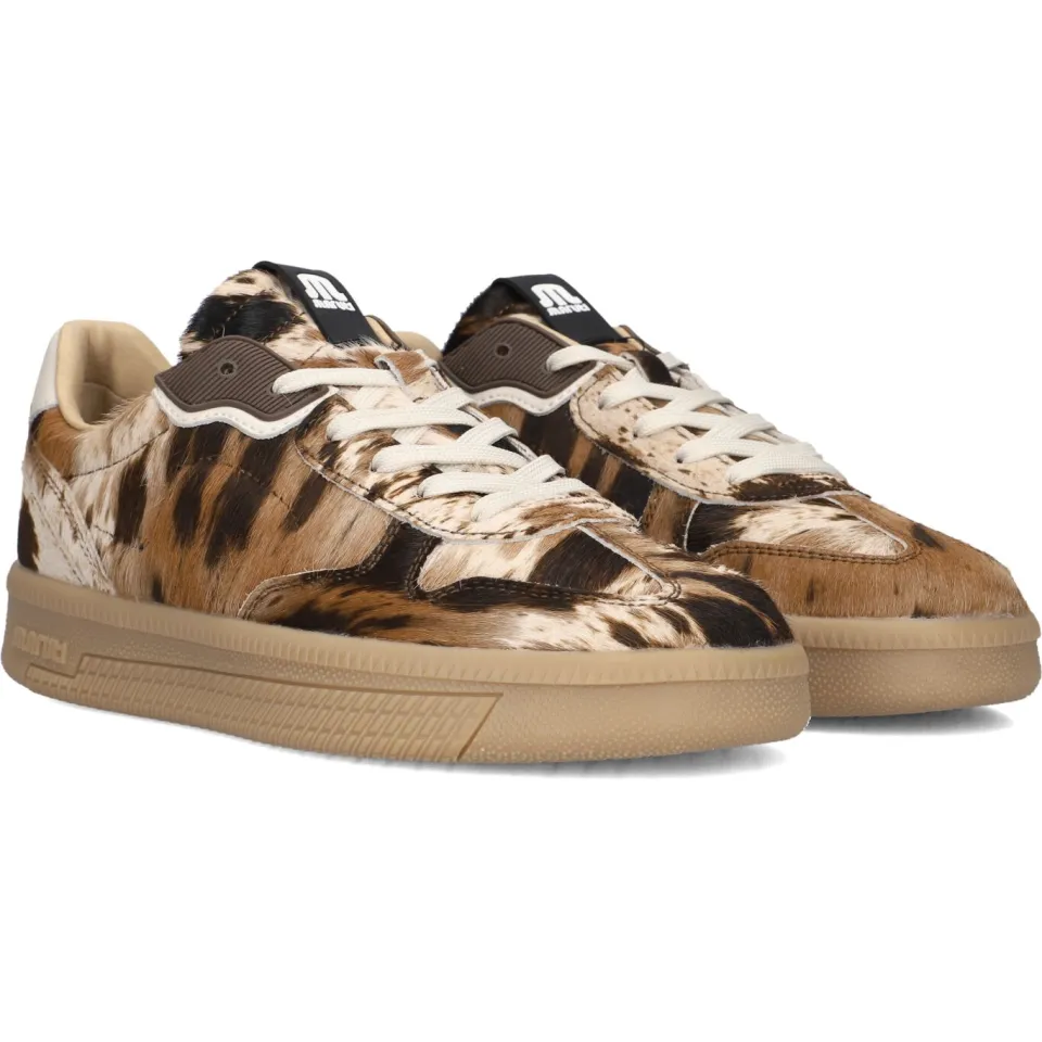 Maruti Yale lage sneaker bruin, foto 4