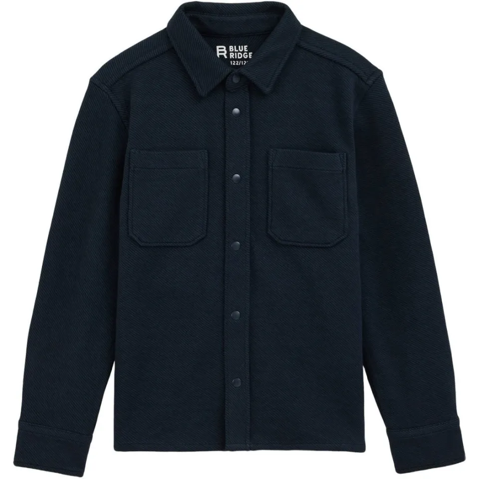 WE Fashion overshirt marineblauw, foto 2