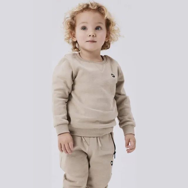 NAME IT MINI sweater NMMVIMO lichtbruin Pure Cashmere