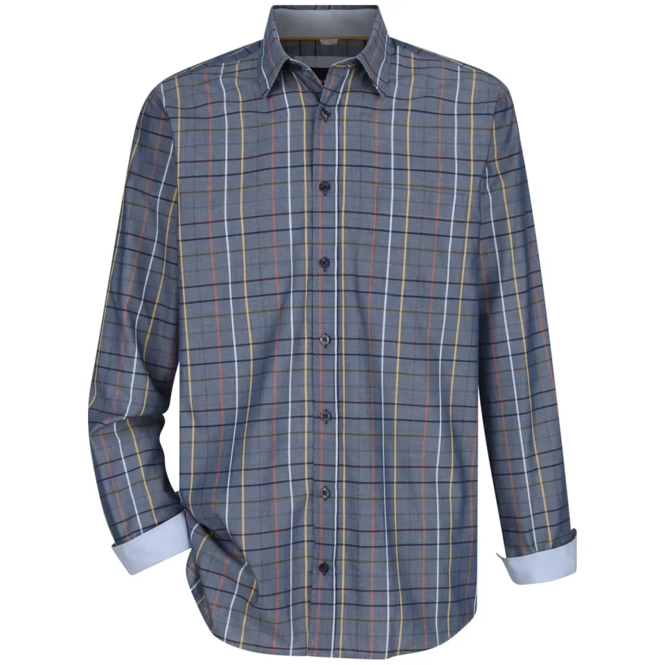 Babista MILANVETTA regular fit geruit overhemd Plus Size - blauw, foto 2
