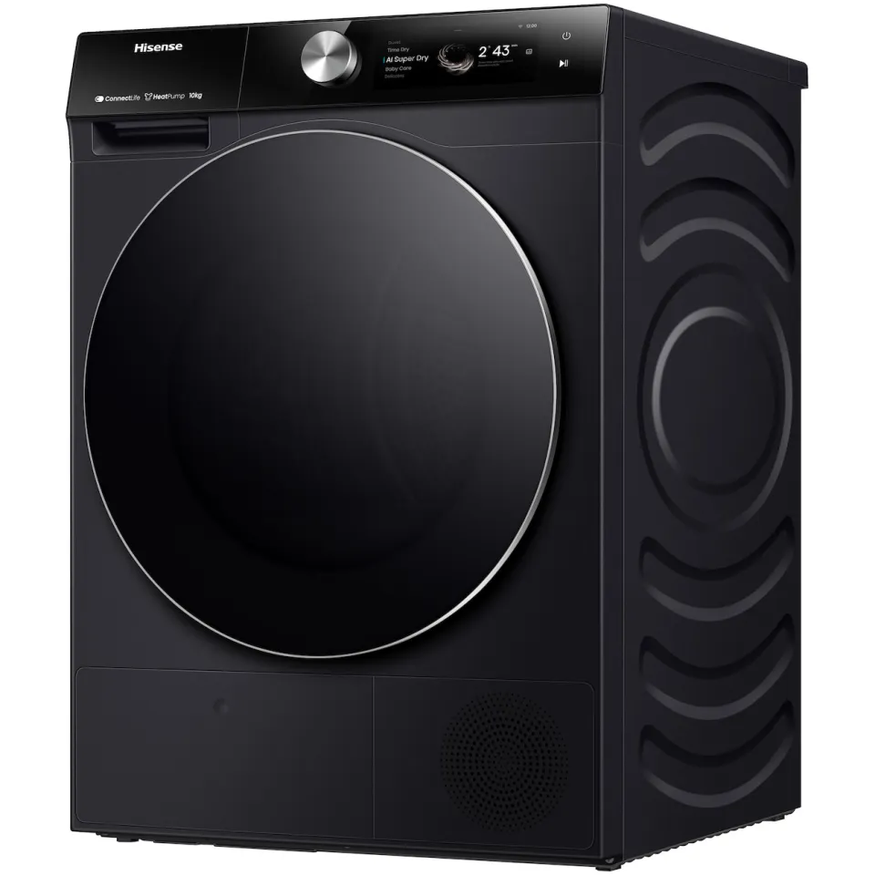 Hisense DH7S107BB warmtepompdroger zwart, foto 3