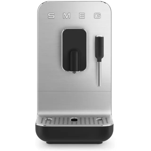 Smeg BCC12BLMEU Volautomaat Zwart zwart-aluminium