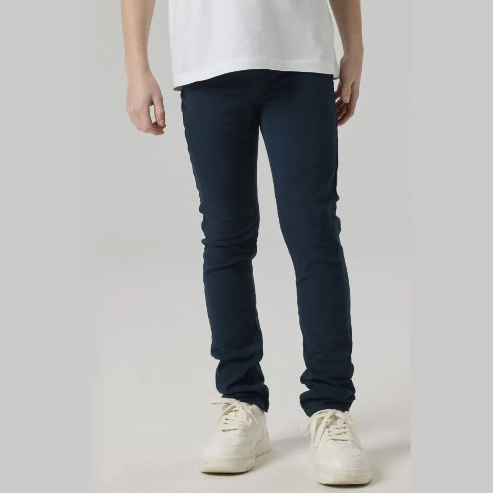 NAME IT slim fit broek NKMTHEO donkerblauw dark sapphire, foto 7