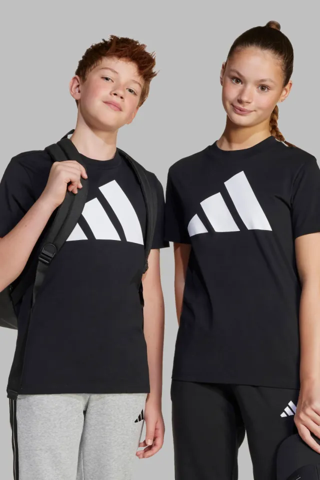 Adidas t-shirt korte mouw zwart wit, foto 4