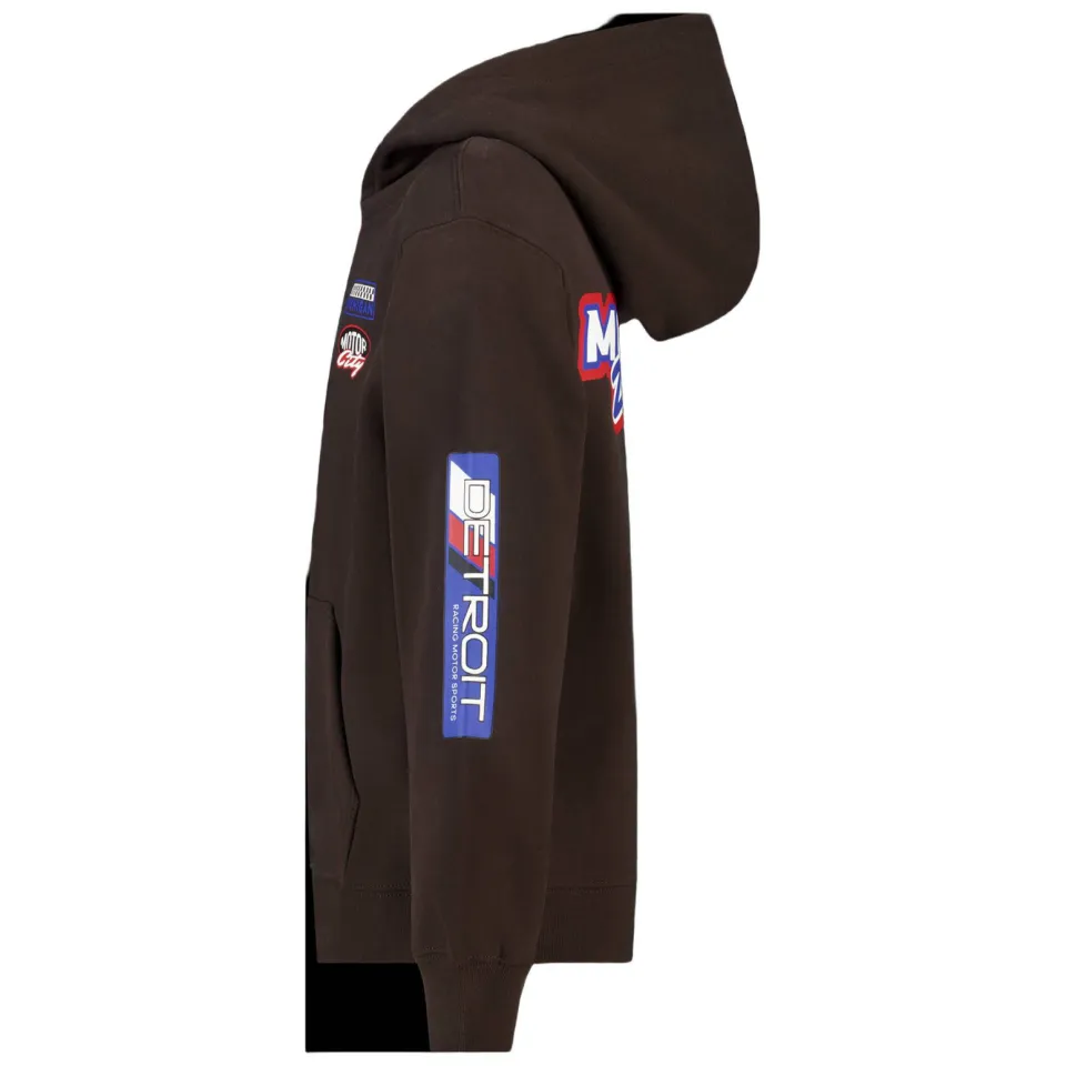 America Today sweater met backprint - bruin, foto 5