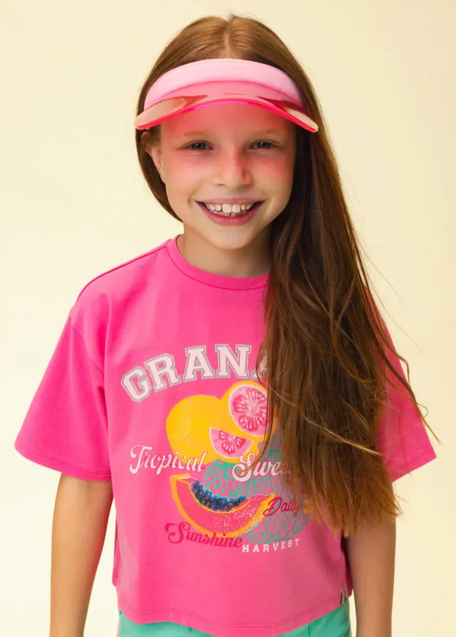 LOOXS little T-shirt roze, foto 4