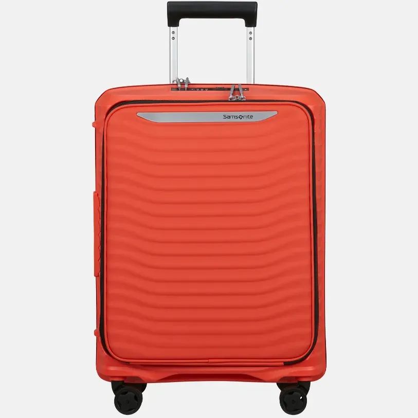 Samsonite Upscape frontpocket handbagagekoffer 55 cm rood, foto 2