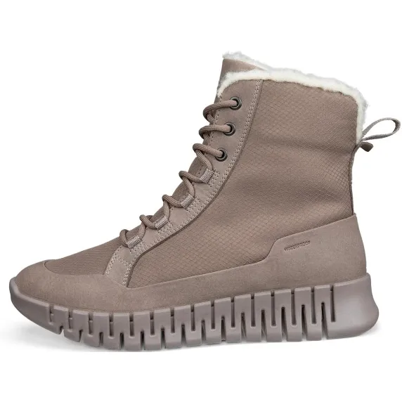 Ecco Women's Gruuv Boot WP - Winterschoenen, bruin