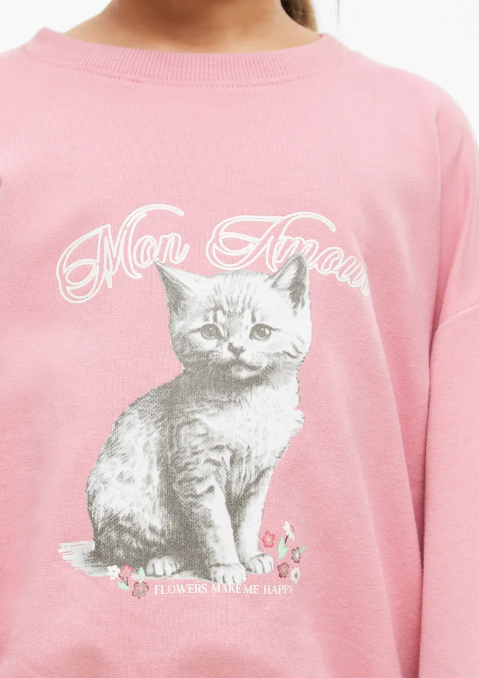 S.Oliver sweater met print - roze, foto 5