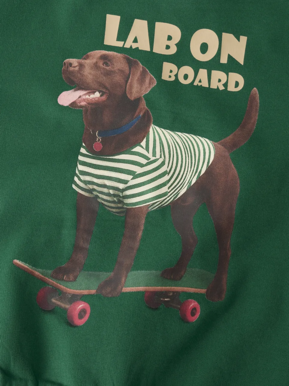 NAME IT MINI sweater met print - groen, foto 3