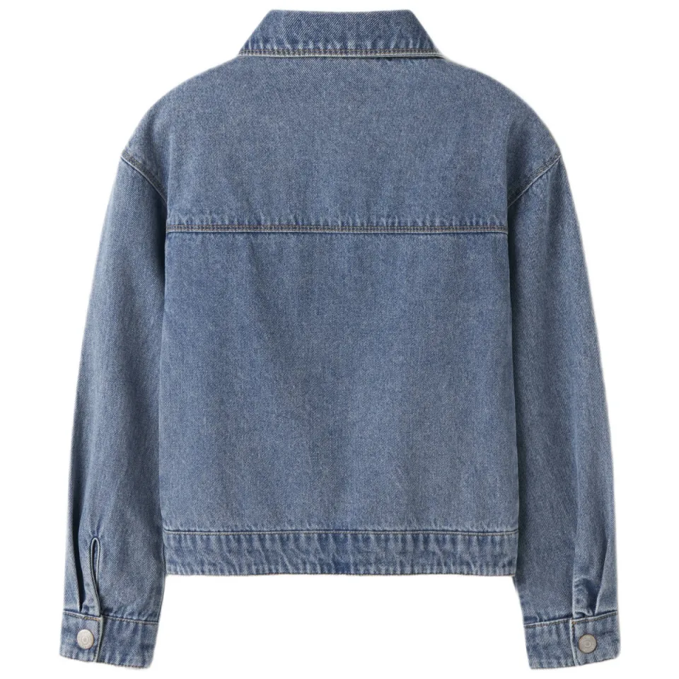 NAME IT spijkerjas medium blue denim, foto 5