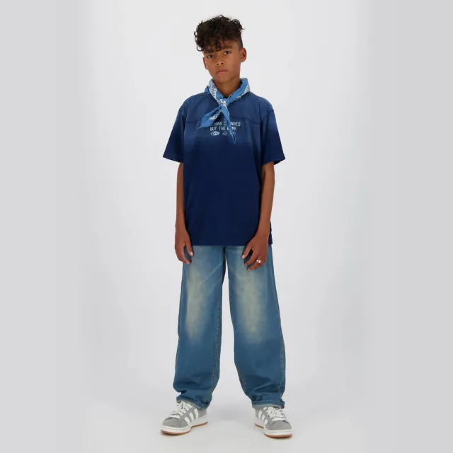 Vingino Keith loose fit jeans dark blue denim Old Vintage