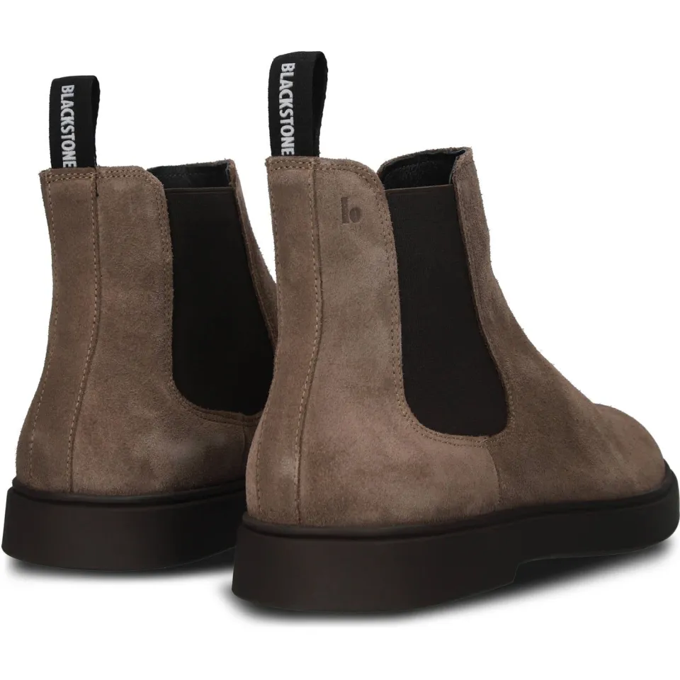 Blackstone Pave Dean - Almond - Suede chelsea boots light brown, foto 2