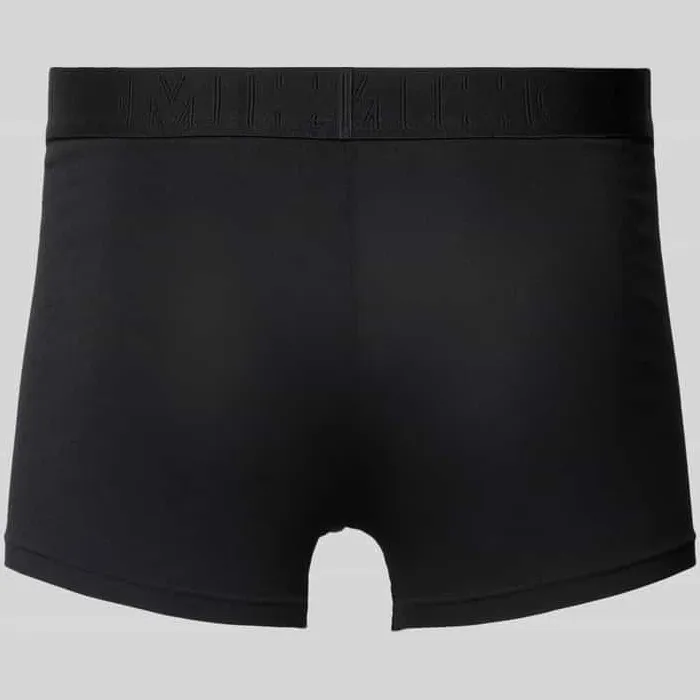 Hom Boxershort met elastische band met label in een set van 3 stuks zwart, foto 3