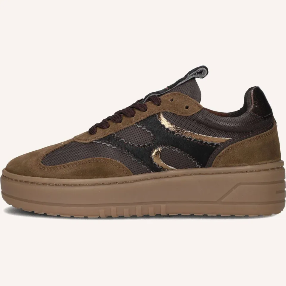 Notre-V Sneakers Anemone-63 Camel, foto 6