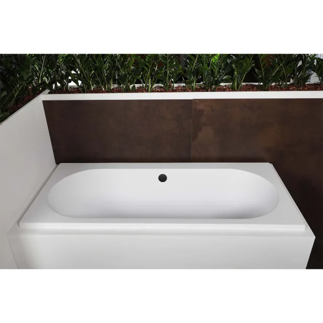 Luca Primo inbouw ligbad mat wit